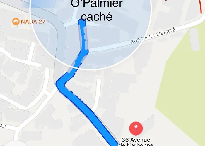 Alojamento de Acomodação e Pequeno-almoço O'palmier Cache Saint-Marcel-sur-Aude